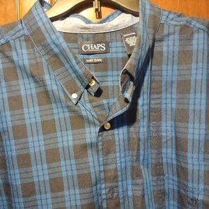 4XLT button down short sleeve shirt